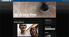 Desktop Screenshot of mygrainyview.blogspot.com