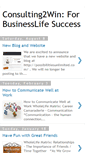Mobile Screenshot of consulting2win.blogspot.com