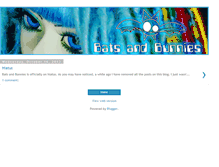 Tablet Screenshot of bats-and-bunnies.blogspot.com