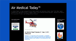 Desktop Screenshot of airmedtoday.blogspot.com