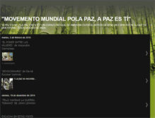 Tablet Screenshot of movimientomundialporlapazlapazerestu.blogspot.com