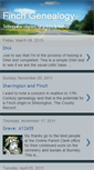 Mobile Screenshot of finchgenealogy.blogspot.com