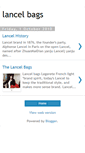 Mobile Screenshot of lancelbags.blogspot.com