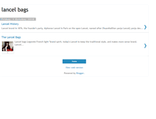 Tablet Screenshot of lancelbags.blogspot.com