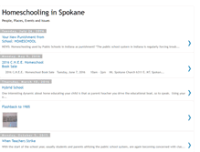 Tablet Screenshot of homeschoolinginspokane.blogspot.com