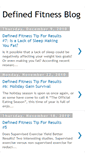 Mobile Screenshot of definedfitnessblog.blogspot.com