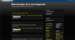 Desktop Screenshot of metdinvestigacion.blogspot.com