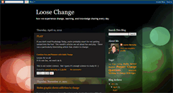 Desktop Screenshot of laurens-loose-change.blogspot.com