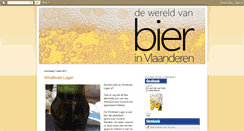 Desktop Screenshot of bierinvlaanderen.blogspot.com