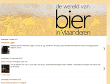 Tablet Screenshot of bierinvlaanderen.blogspot.com