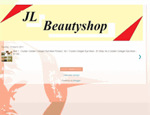 Tablet Screenshot of jl-beautyshopeye.blogspot.com