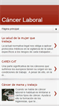 Mobile Screenshot of cancerlaboral.blogspot.com