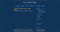 Desktop Screenshot of oldsongstamil.blogspot.com