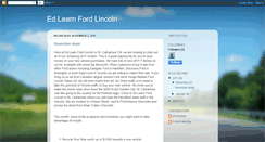 Desktop Screenshot of edlearnfordlincoln.blogspot.com