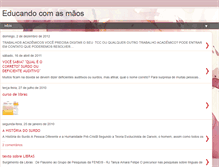 Tablet Screenshot of educandocomasmaos.blogspot.com