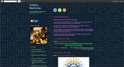 Desktop Screenshot of cultura-nocturna.blogspot.com