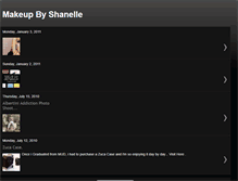 Tablet Screenshot of makeupbyshanelle.blogspot.com