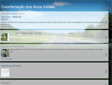 Tablet Screenshot of anosiniciais.blogspot.com