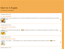 Tablet Screenshot of mumto4angels.blogspot.com