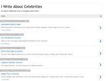 Tablet Screenshot of iwriteaboutcelebrities.blogspot.com