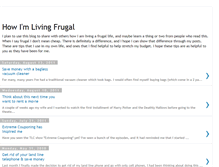Tablet Screenshot of howilivefrugal.blogspot.com