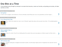 Tablet Screenshot of one-bite-at-a-time.blogspot.com