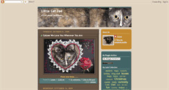 Desktop Screenshot of littlecatzee.blogspot.com