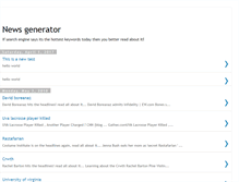 Tablet Screenshot of news-generator.blogspot.com