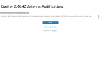 Tablet Screenshot of conifer-antenna.blogspot.com