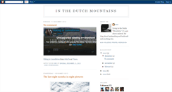 Desktop Screenshot of inthedutchmountains.blogspot.com