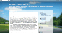 Desktop Screenshot of english4class.blogspot.com