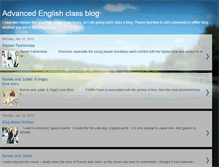 Tablet Screenshot of english4class.blogspot.com