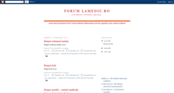 Desktop Screenshot of forumlamedic.blogspot.com