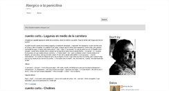Desktop Screenshot of alergicoalapenicilina.blogspot.com