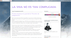 Desktop Screenshot of lavidanoestancomplicada.blogspot.com