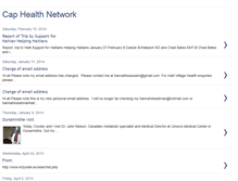 Tablet Screenshot of caphealthnetwork.blogspot.com