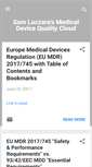 Mobile Screenshot of medicaldevicequality.blogspot.com