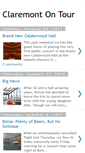 Mobile Screenshot of claremontontour.blogspot.com