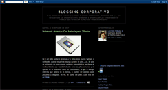 Desktop Screenshot of bloggingcorporativo.blogspot.com