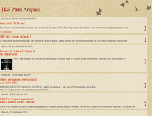 Tablet Screenshot of iesparearques.blogspot.com