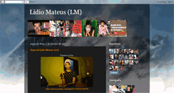 Desktop Screenshot of lidiomateus.blogspot.com