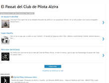 Tablet Screenshot of elpassatdelclubdealzira.blogspot.com