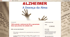 Desktop Screenshot of alzheimeradoencadaalma.blogspot.com