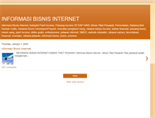 Tablet Screenshot of informasibisnisinternet.blogspot.com