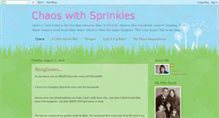 Desktop Screenshot of chaoswithsprinkles.blogspot.com