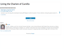 Tablet Screenshot of charismcursillo.blogspot.com