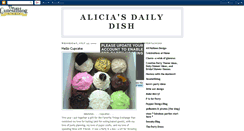 Desktop Screenshot of aliciasdailydish.blogspot.com