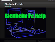 Tablet Screenshot of blenheimpchelp.blogspot.com