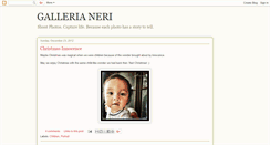 Desktop Screenshot of gallerianeri.blogspot.com