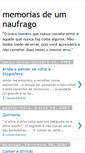 Mobile Screenshot of memoriasdeumnaufrago.blogspot.com